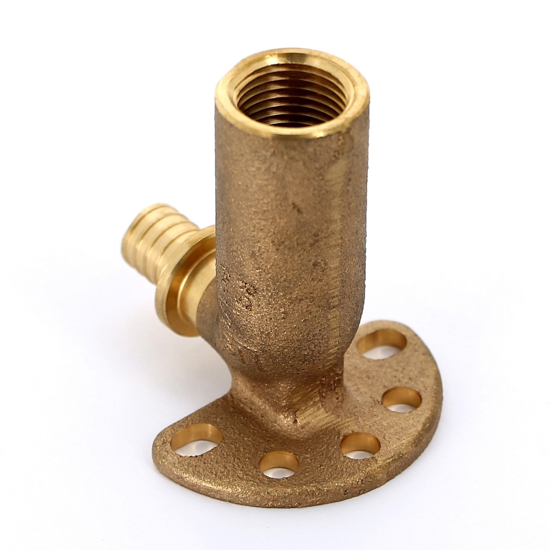 Водорозетка надвижная В латунная REHAU 16 x 1/2" h=70 мм бронза RAUTITAN RX 366314 - Вид №1