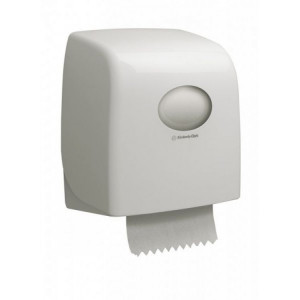 6953 Kimberly Clark Диспенсер для рулонных бумажных полотенец белый Kimberly Clark Professional Aquarius Slimroll 6953 белый
