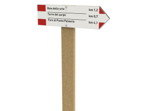 Деревянный столб WPC для дорожек