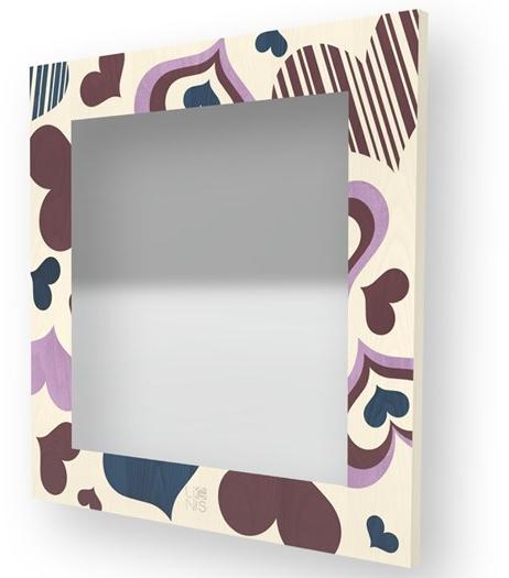 LIGNIS® Квадратное настенное зеркало в раме Dolcevita love 12.039 - Вид №1