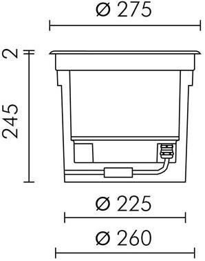 SIMES Светодиодный ступень из литого под давлением алюминия Zip sun-id-1474467 - Вид №19