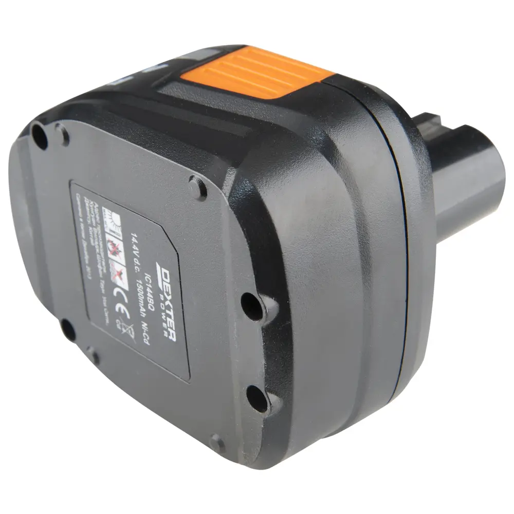 Аккумулятор Dexter 1.5 Ач Ni-Cd 14.4 В, для аккумуляторного инструмента DEXTER POWER STLM-2026371 - Вид №1