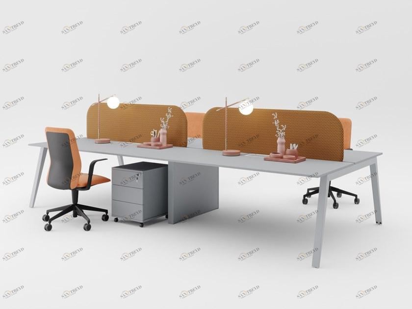 PROF Рабочий стол из дерева с системой управления кабелями Dodici sun-id-1491140