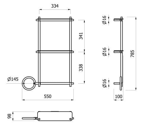 Модульная система ванной комнаты EVER Life Design бак ARCH-00102543 - Вид №25