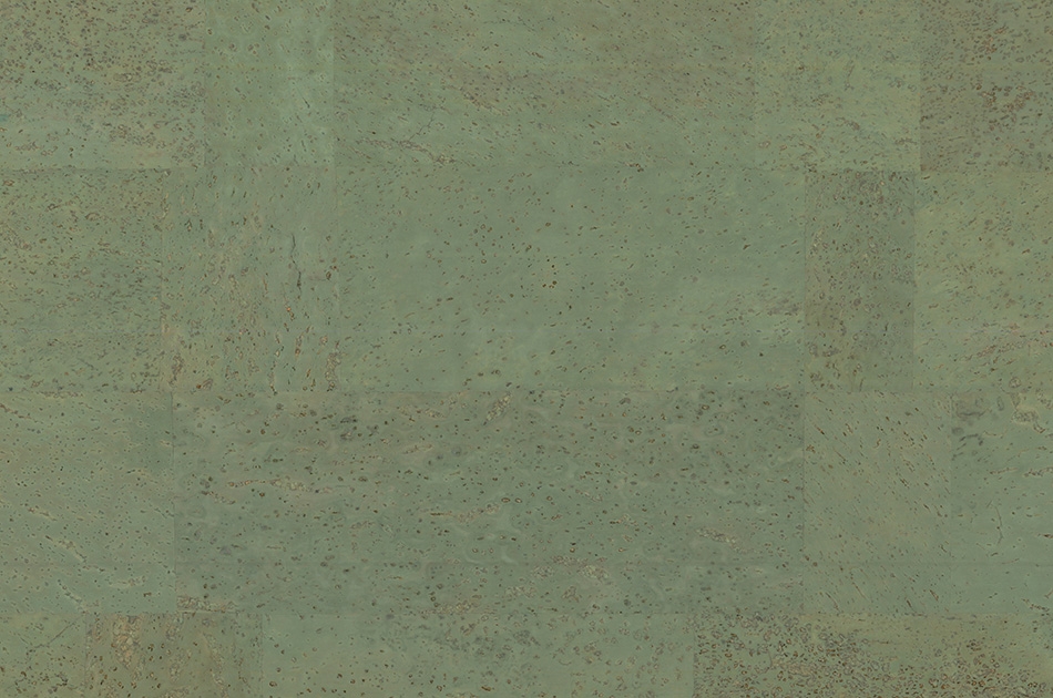 633 111 624 Окрашенный пробковый пол Mint GRANORTE Recolour