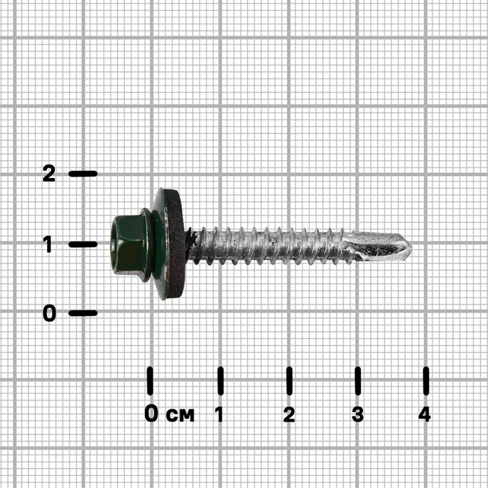 Кровельные саморезы Standers с буром для металлической обрешетки 89213038 STLM-1007538 - Вид №2