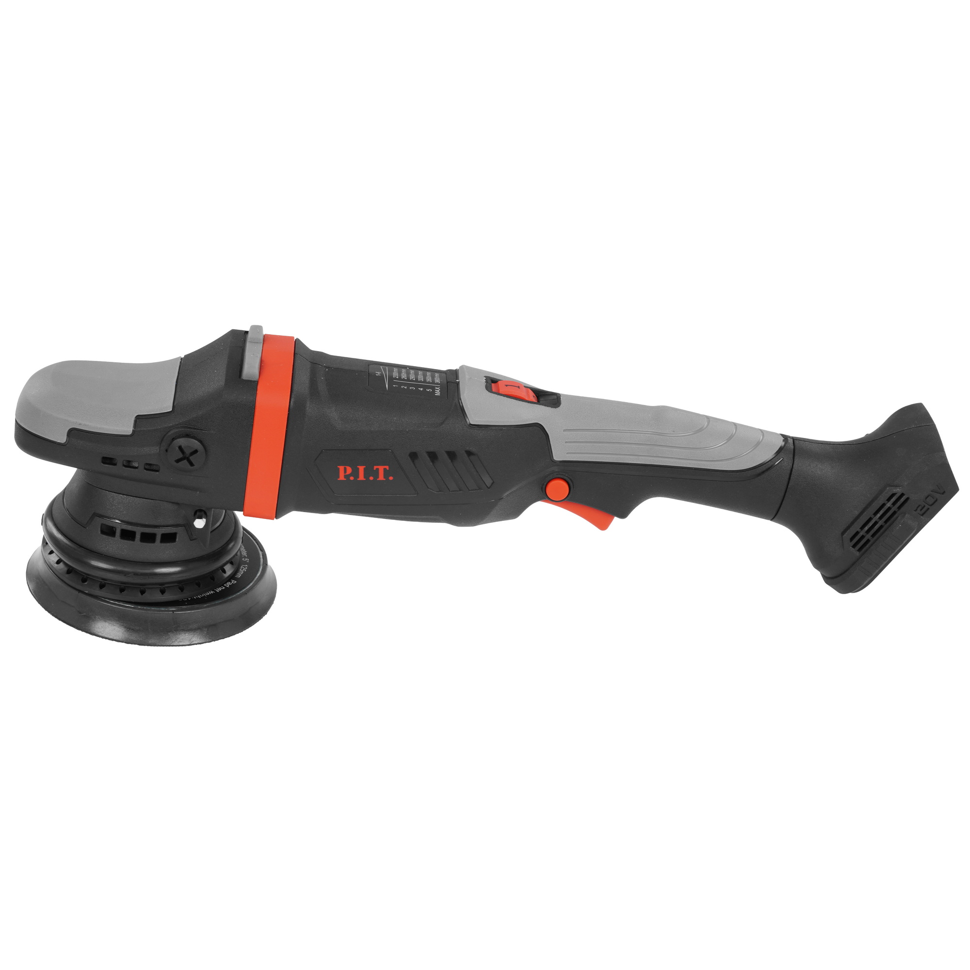 Полировальная машина P.I.T. PPO20H-125A OnePower 20V  , Без ЗУ, Без АКБ 9227327 PIT STDN-0025213 - Вид №2