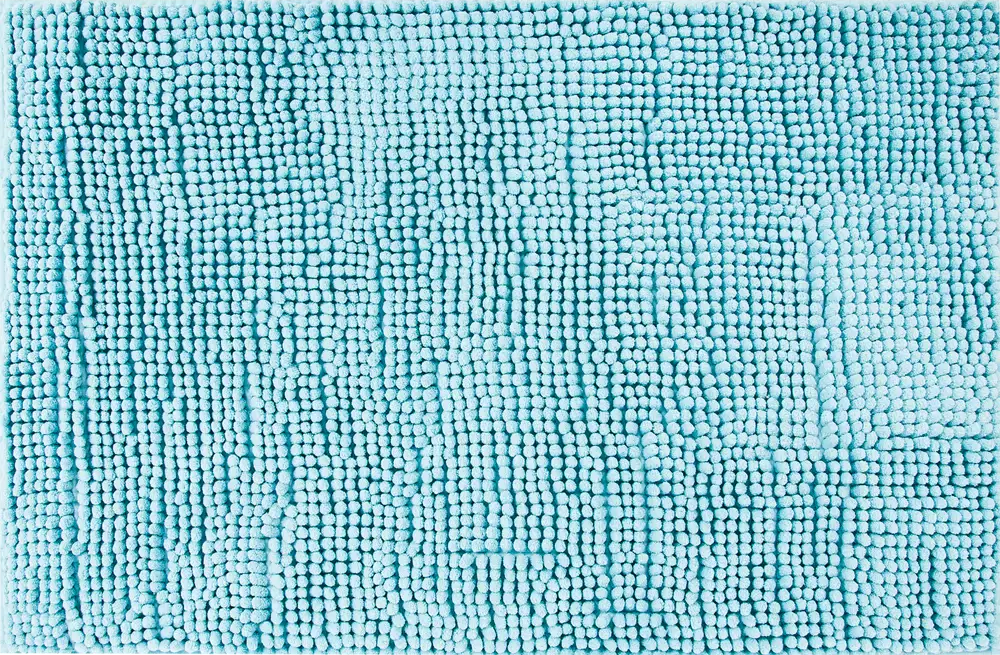 Коврик для ванной SWENSA Merci - мягкий комфорт в темно-голубом цвете 82345847