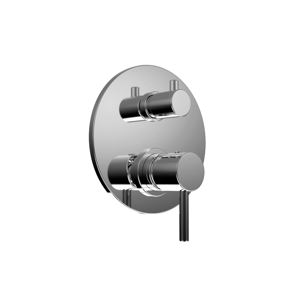 68519 / PR Встроенный смеситель с механическим переключателем на 2 направления. Bongio On 68519/PR