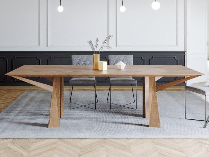 Liu Jo Living Collection Стол из ясеня прямоугольный Urban fan Bnc - Вид №1