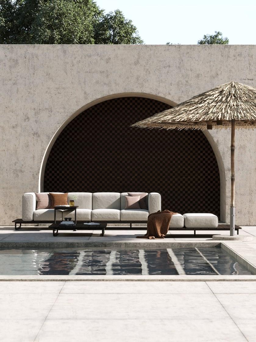 Domkapa Садовый диван из модульной ткани Copacabana sun-id-1443388 - Вид №1