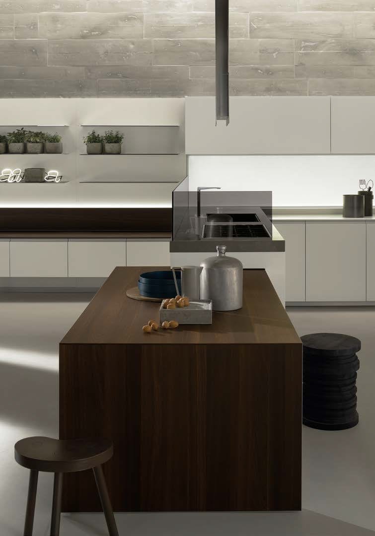 Кухня Corian® с полуостровом ERNESTOMEDA Icon ARCH-00093342 - Вид №4