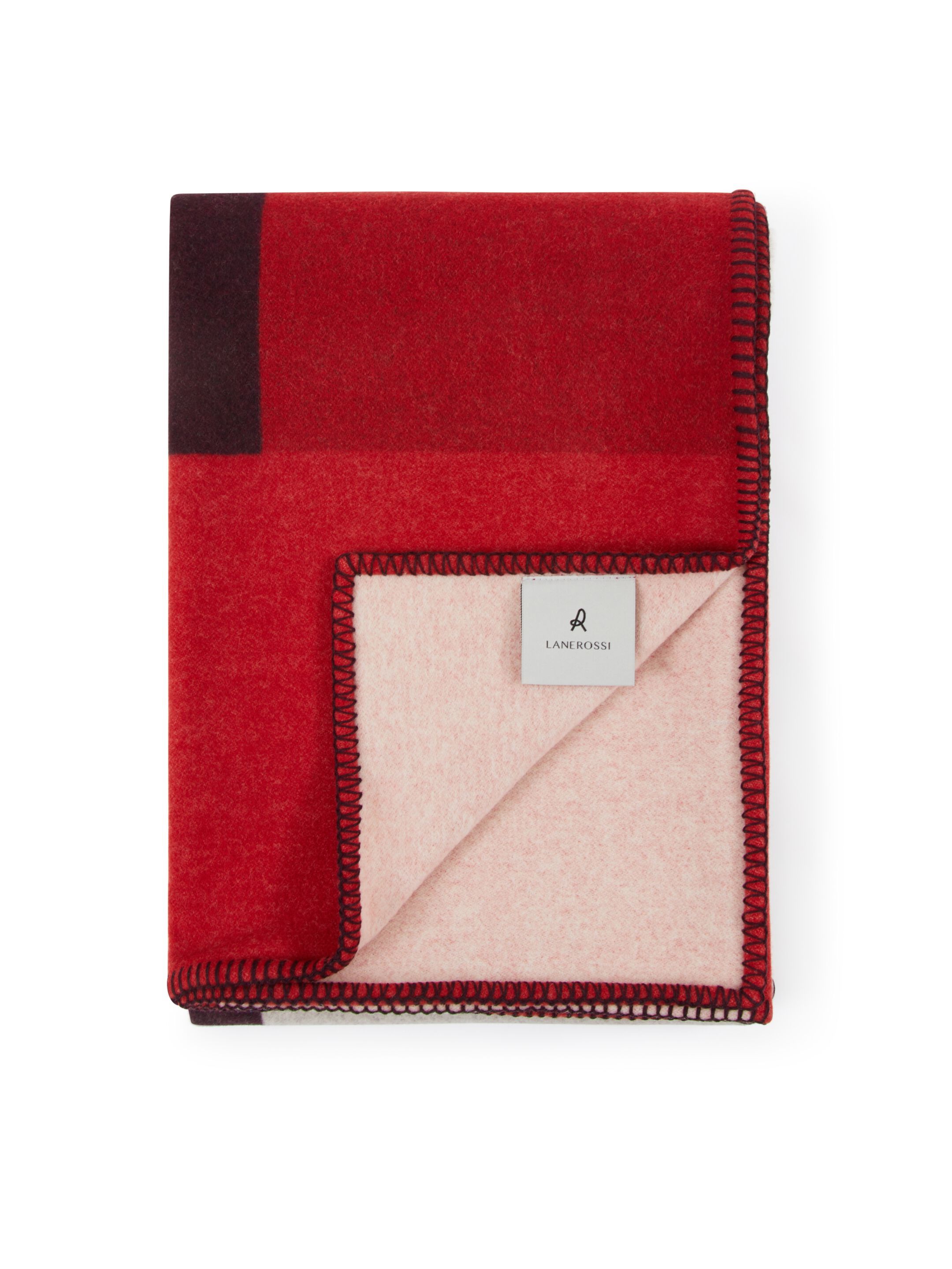 Шерстяной плед с графическим рисунком Lanerossi MALMO ARCH-00060212 - Вид №8