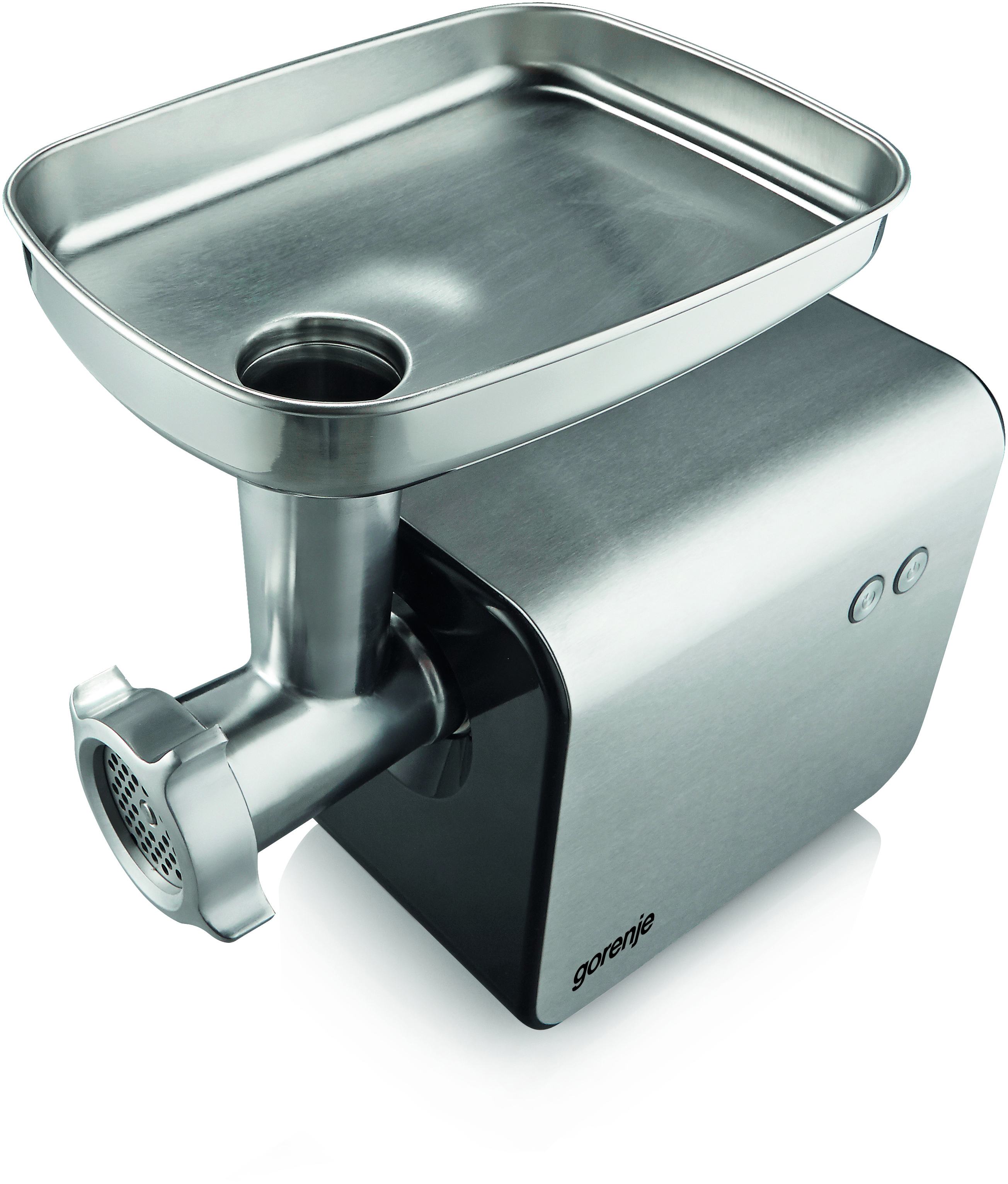 MG2000XE Мясорубка, 2000 вт (600вт)/ мясорубка, 2000 вт (600вт),реверс, белый Gorenje Santreyd  - Вид №1