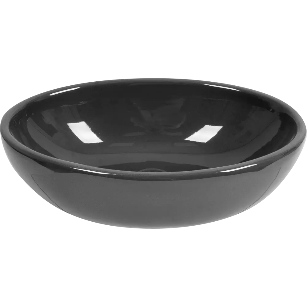 Раковина Sanita Luxe Ringo накладная 53 см цвет серый 82349058 STLM-2148700