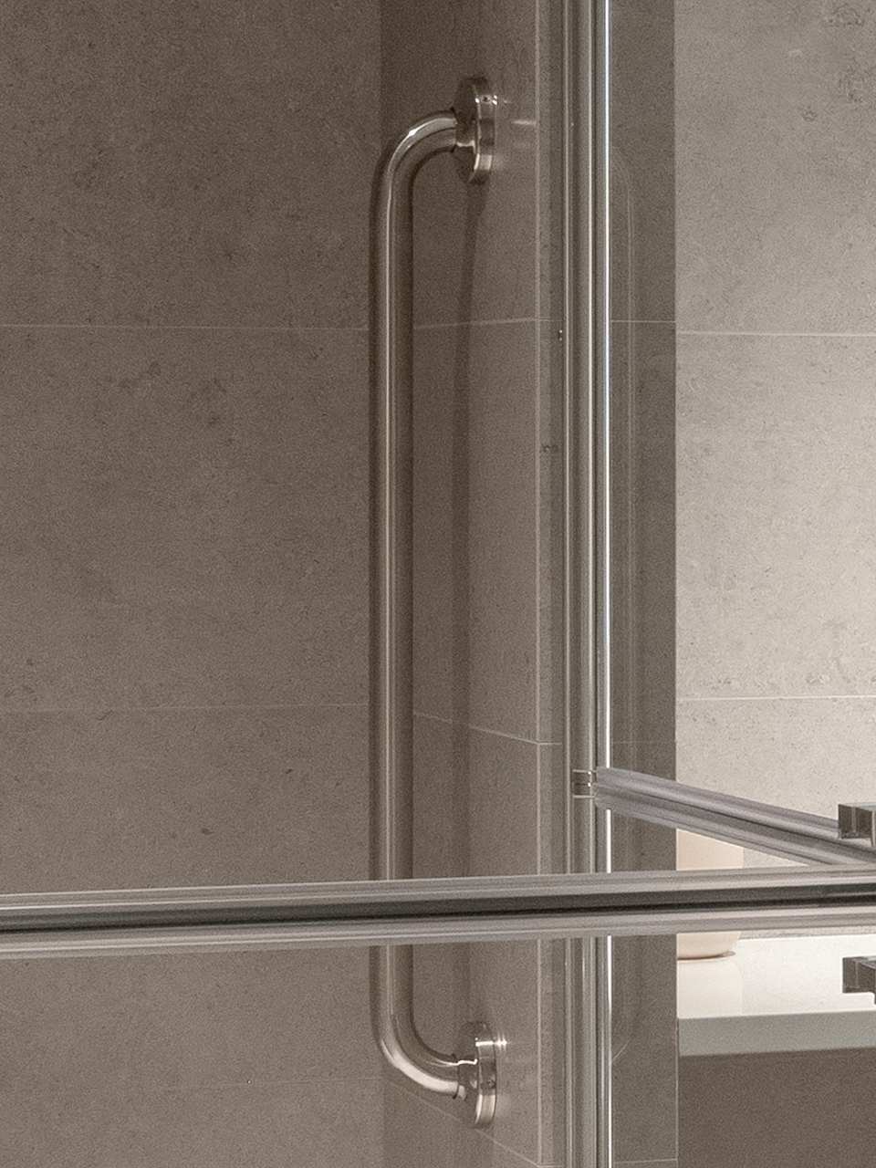 Металлическая U-образная ручка для ванной комнаты Roca COMFORT ARCH-00003106 - Вид №1