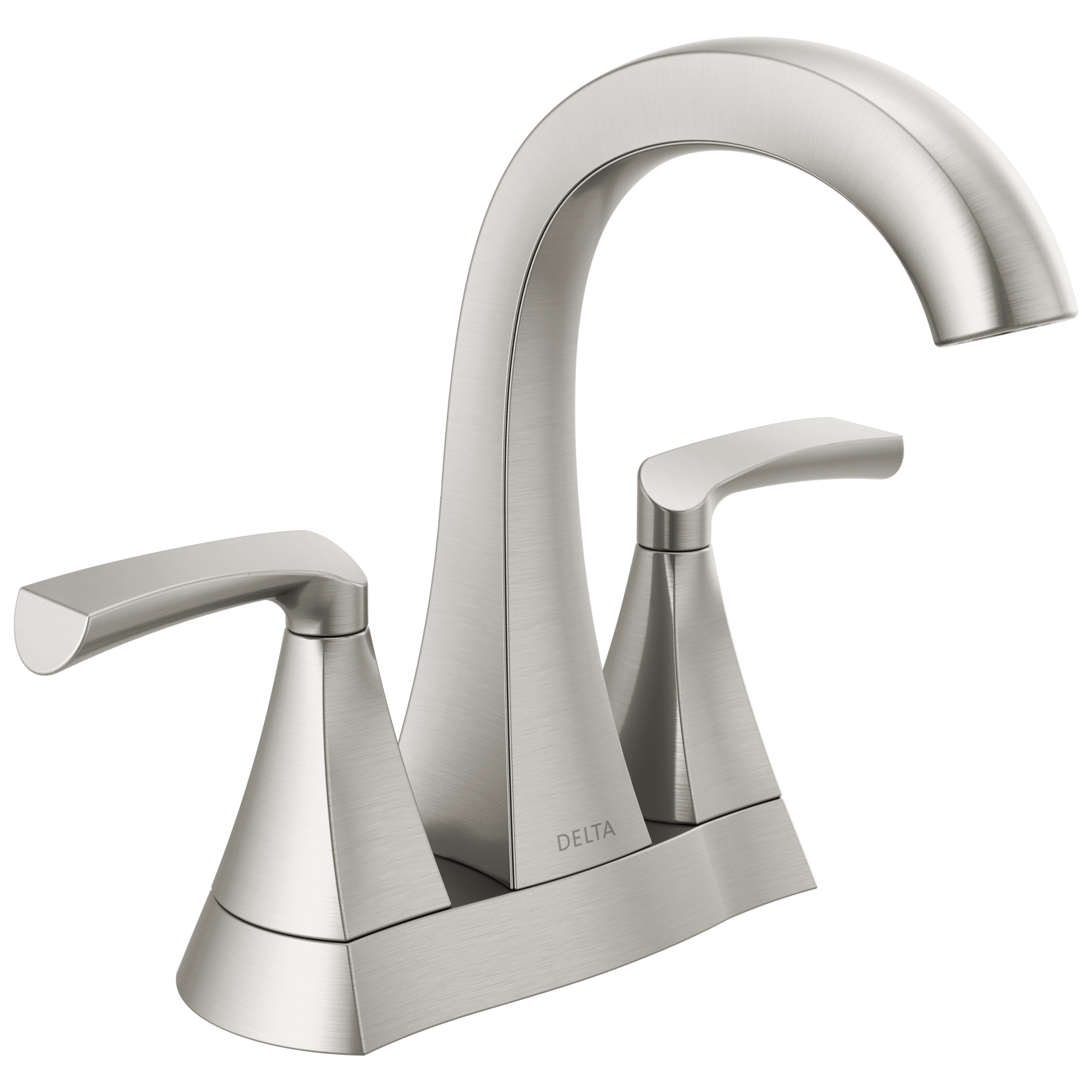 25899LF-SP Смеситель для ванной комнаты с двумя ручками Delta Faucet Pierce Матовый никель Spotshield 