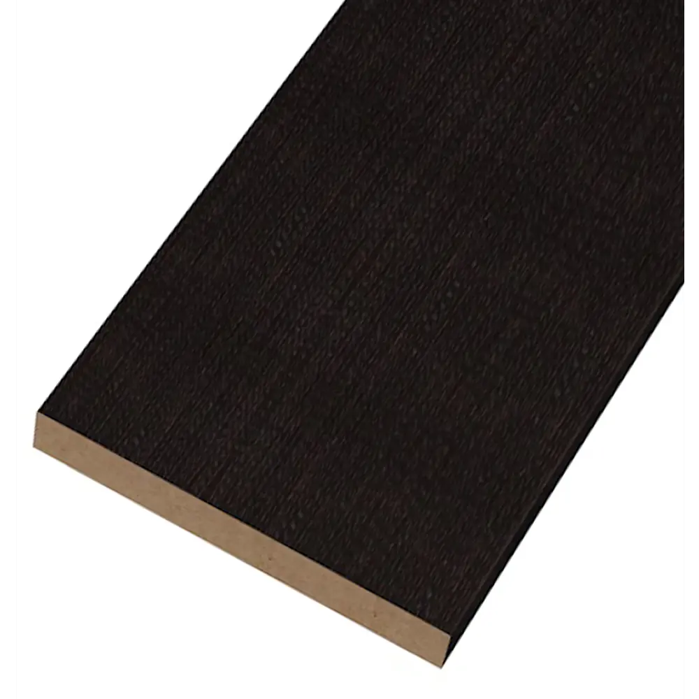 Добор прямой 2070x200х8 мм ПВХ ламинация цвет венге КРОНОПРОФИЛЬ STLM-2204019