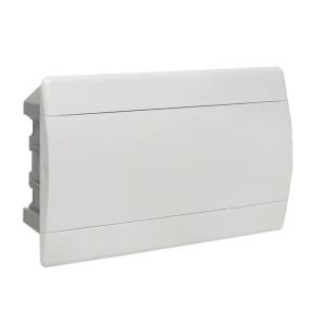 Щит распределительный встраиваемый EKF Proxima SlimBox ЩРВ-П-18 18 модулей IP41 пластик цвет белый 87887372 STLM-2079126