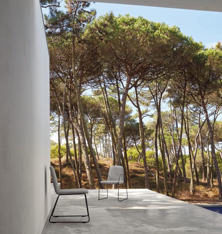 Обеденный стул лава веха Manutti Loop MNST78 - Вид №5