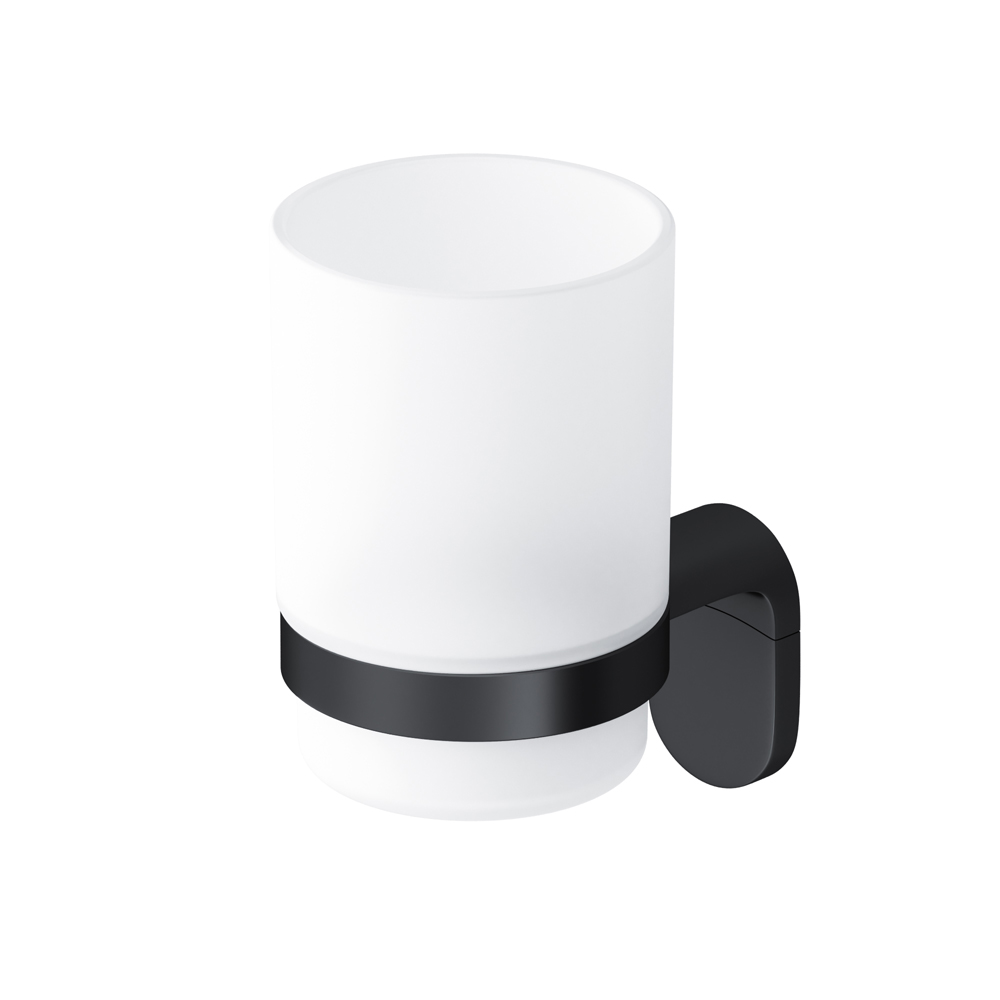 A8434322 Стеклянный стакан с настенным держателем AM.PM X-Joy  - Вид №6