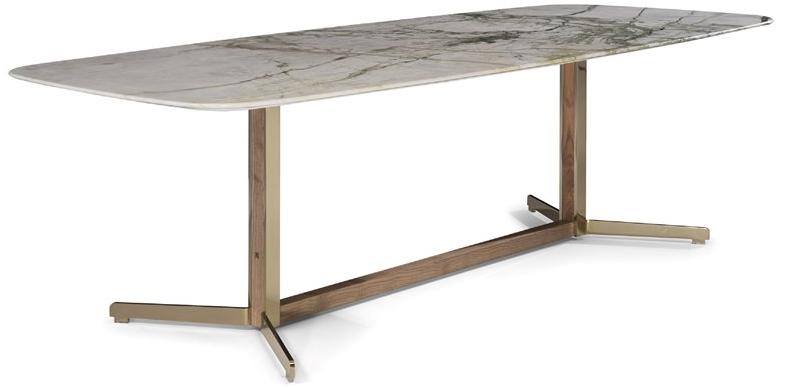 Natuzzi Прямоугольный мраморный стол Campus sun-id-1349728 - Вид №1
