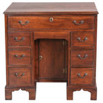 SOR27578 Стол из красного дерева с отверстием для колена ijlbrown  - Вид №6