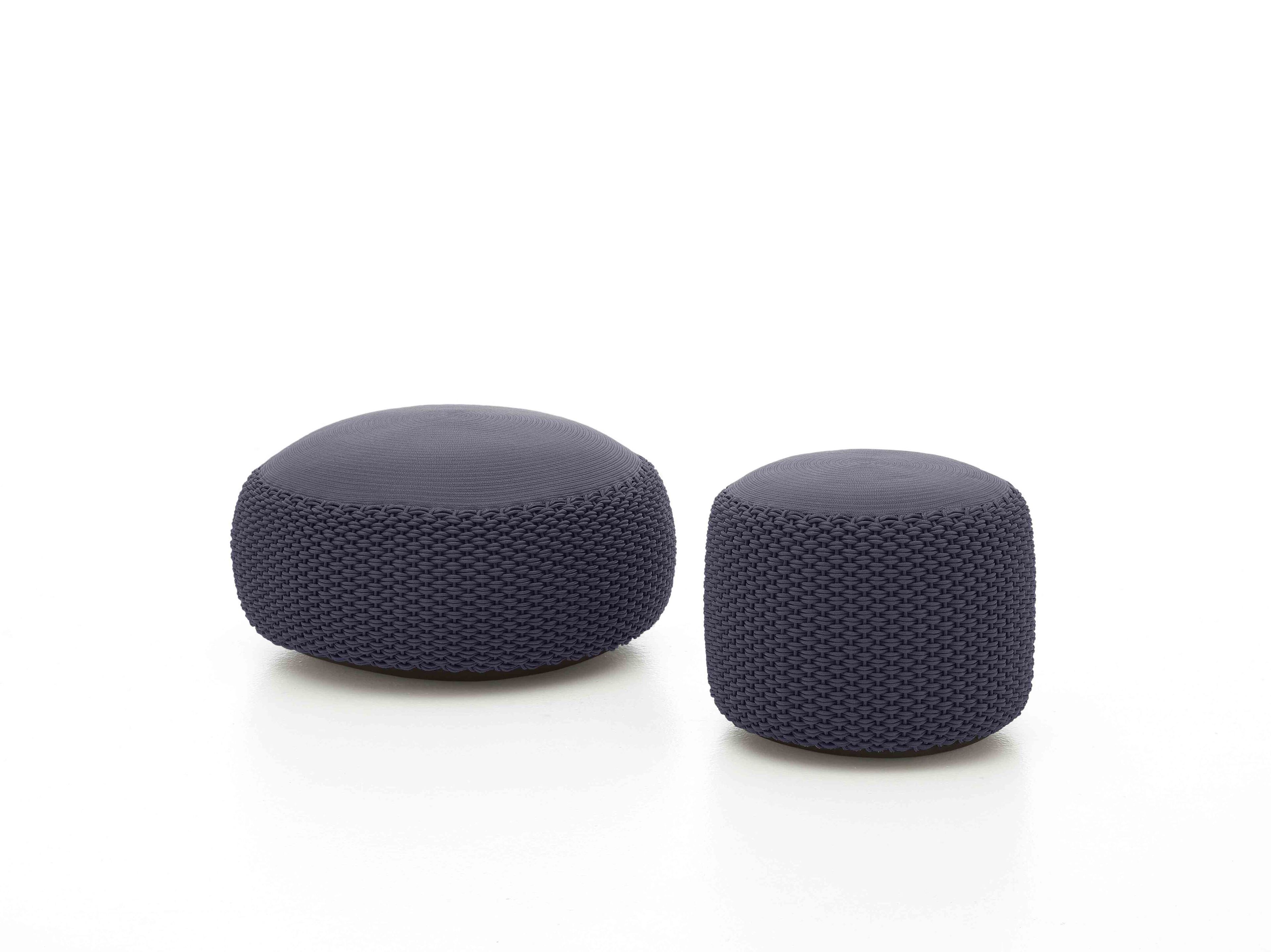 Мягкий и плетеный садовый пуф Nodo Italia BIG STONE ARCH-00001777 - Вид №2