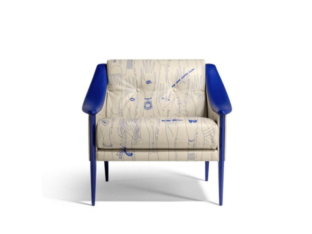 Кожаное кресло Poltrona Frau коллекция - диваны и кресла ARCH-00067950