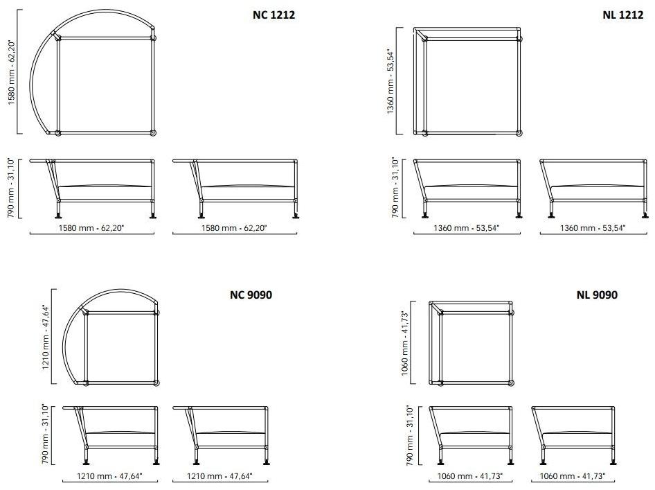 Coro Съемный тканевый диван Nest sun-id-1413326 - Вид №1