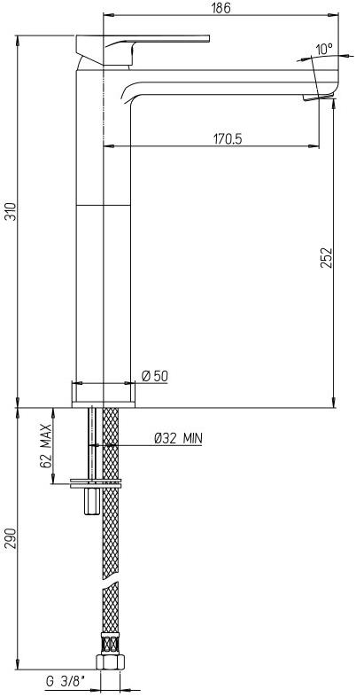Jacuzzi ALBA 0LB00493JA00 - Вид №2