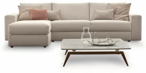 Ditre Italia Современный стиль 2-х местный 3-х местный диван-кровать из ткани с шезлонгом