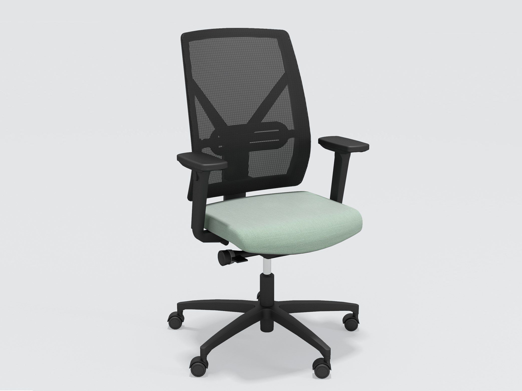 Поворотный операционный офисный стул с подлокотниками Ares Line Dotway ARCH-00148412 - Вид №1