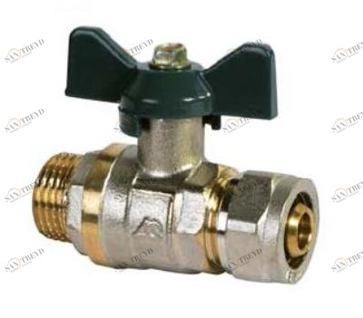 Кран шаровый 1/2х16 М ш/ц В баб для МП AQL 876 AQL 876 AQUALINK 181234