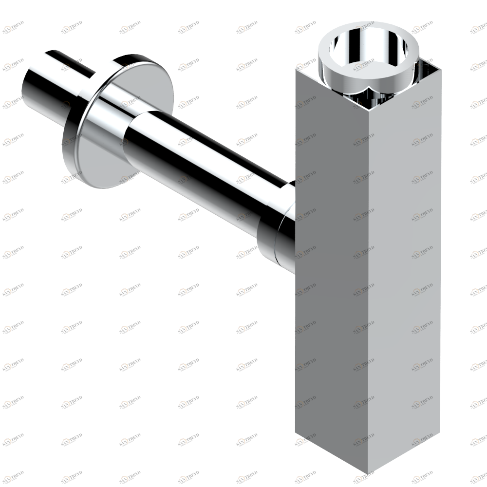 G00-309/SC Сифон квадратный отдельный для выпуска Thg-paris прочие артикулы THG Хром G00-309/SC CAT.A