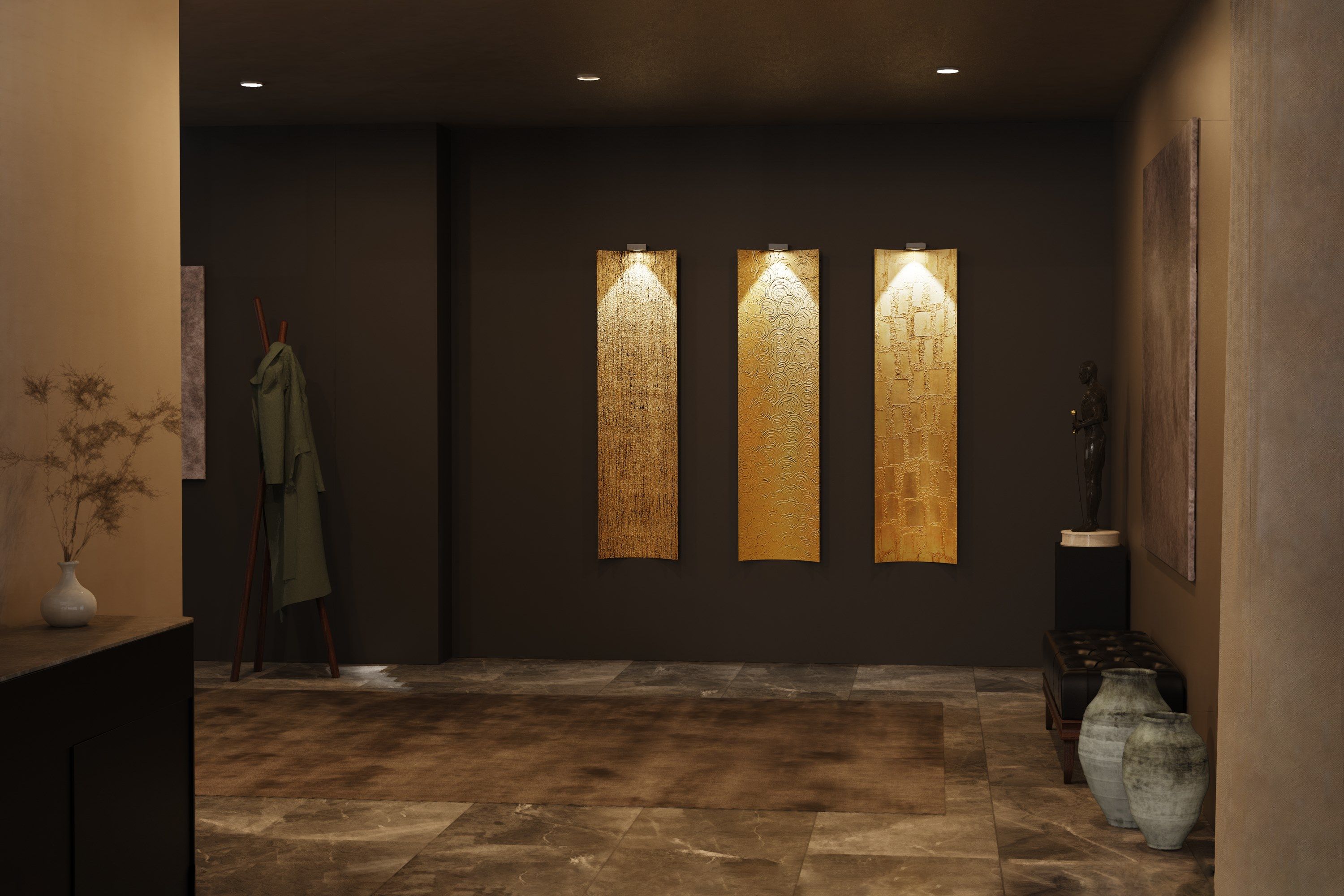 Светящаяся декоративная панель из стекловолокна KARPA TILES KC 020A/B ARCH-00124378 - Вид №3