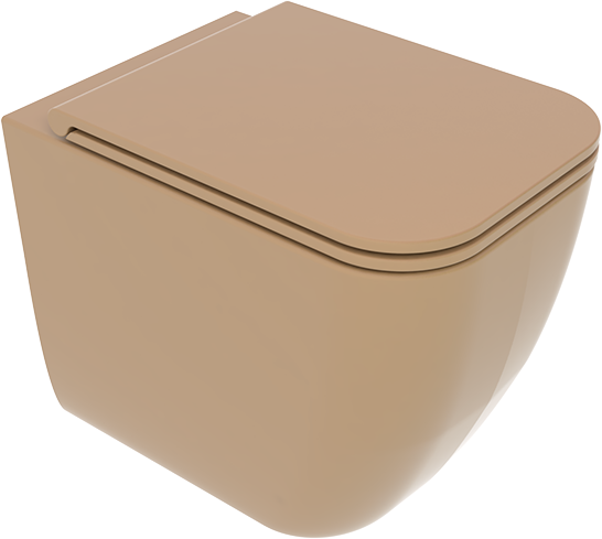 BRWC0117 Напольный унитаз приставной GSG CERAMIC BRIO