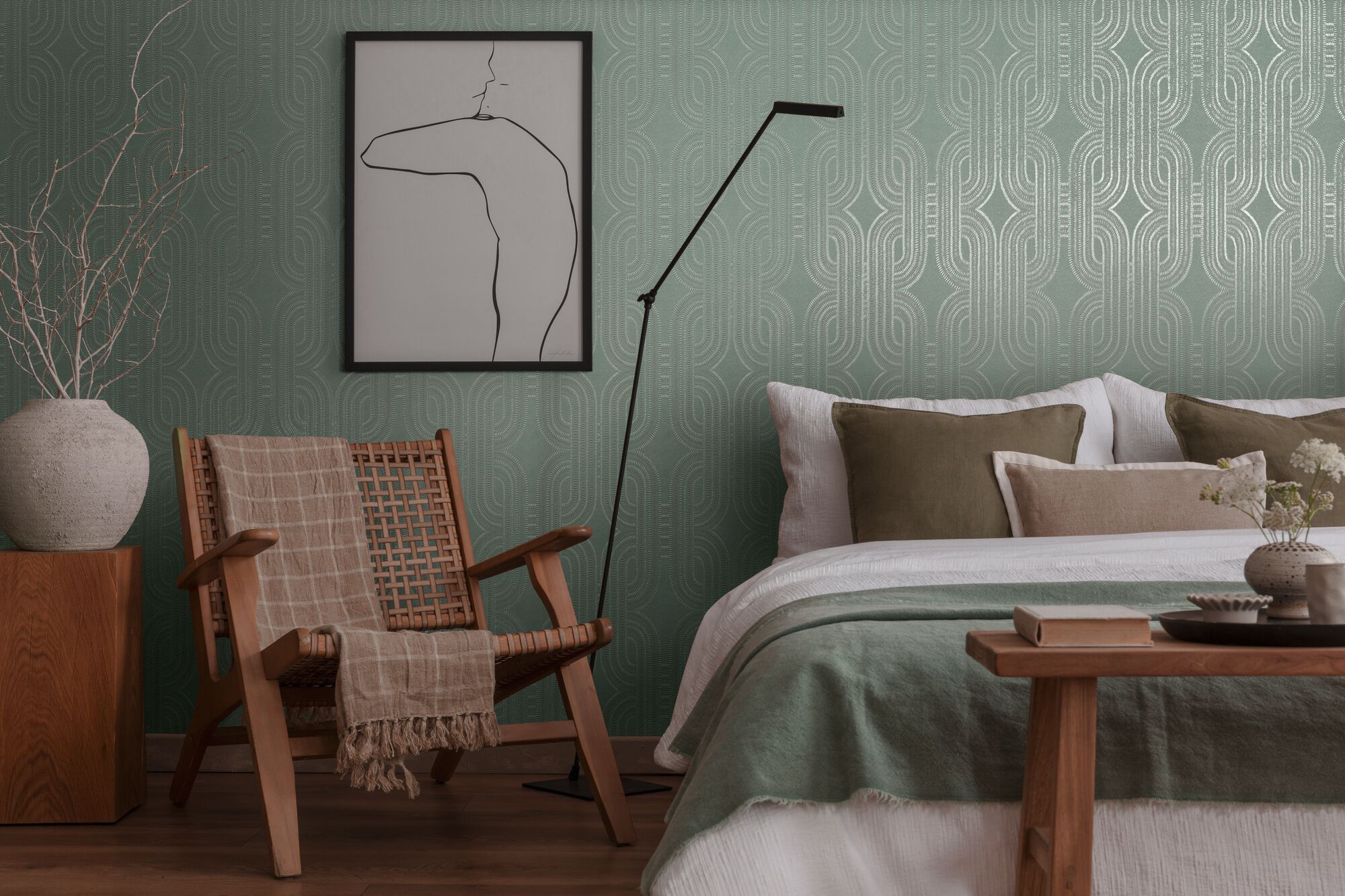 Огнестойкие обои с эффектом ткани Architects Paper French Affair ARCH-00056882 - Вид №12