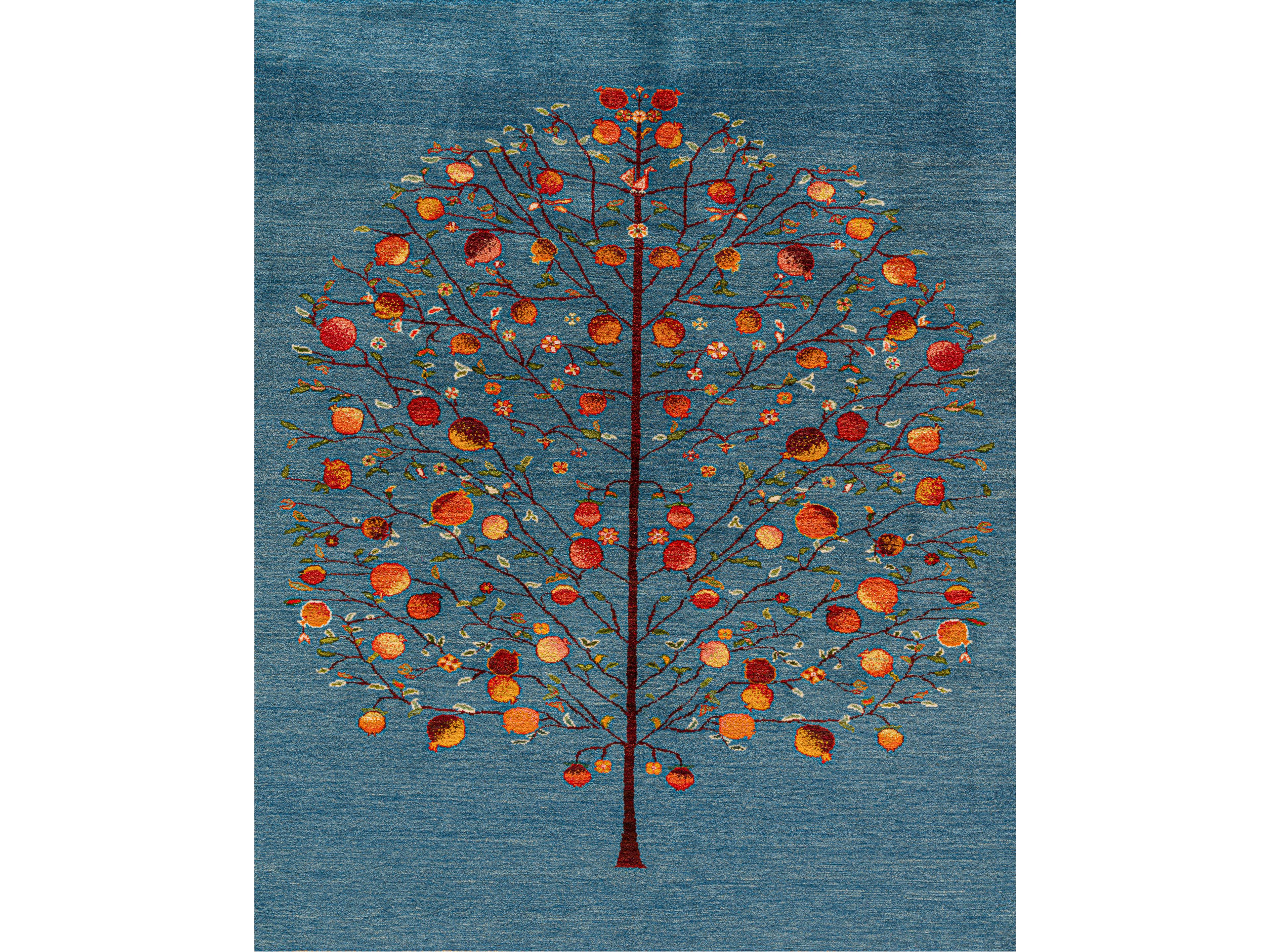 Прямоугольный шерстяной ковер на заказ Zollanvari Gabbehs Flora &amp ARCH-00102605 - Вид №1