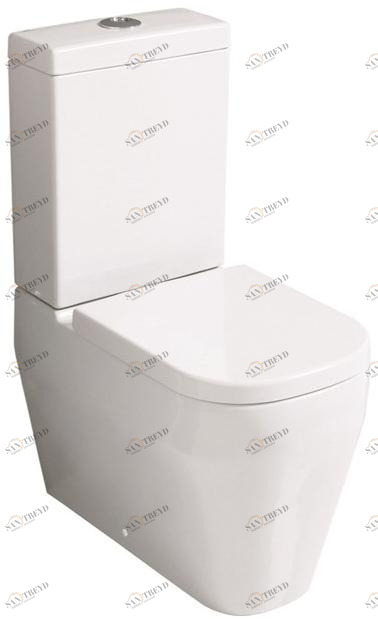 Tue130301+tue71pf101 Компакт унитаз с бачком Белый Olympia Ceramica TUTTO EVO Италия