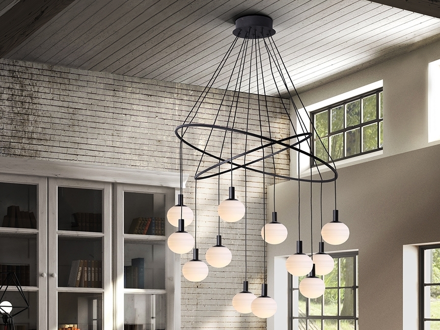 098310 Подвесной светильник 12L Ø91 DIM Schuller Global