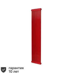 Радиатор трубчатый Irsap Tesi RR218000805A430N01 1735/65 8 секций боковое подключение сталь красный
