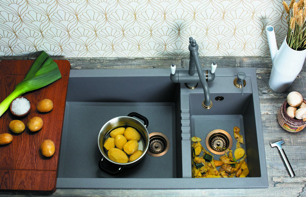 Кухонная мойка Tedori 86-2-LB EV OMOIKIRI 4993938 - Вид №2