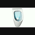 2809312093 Настенный писсуар, уринал с мушкой Duravit ME BY STARCK - Вид №1