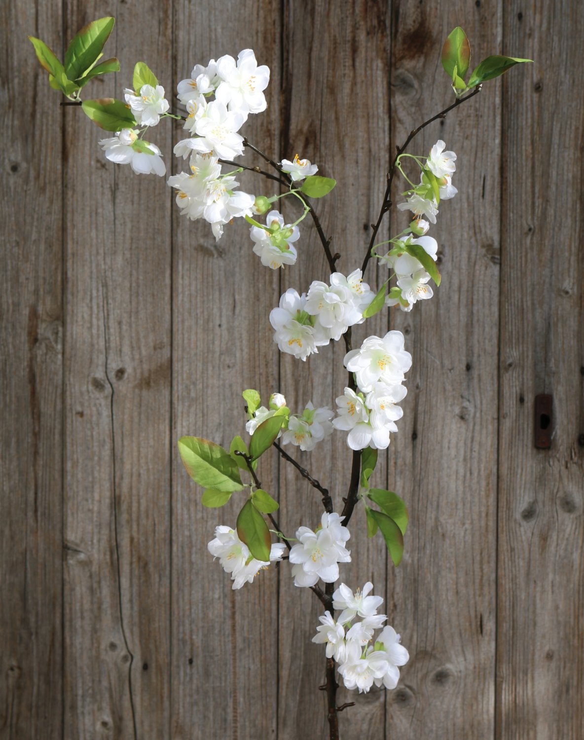 3206 778 a3 Искусственная ветка сакуры, 110 см, бежево-белая H-andreas 