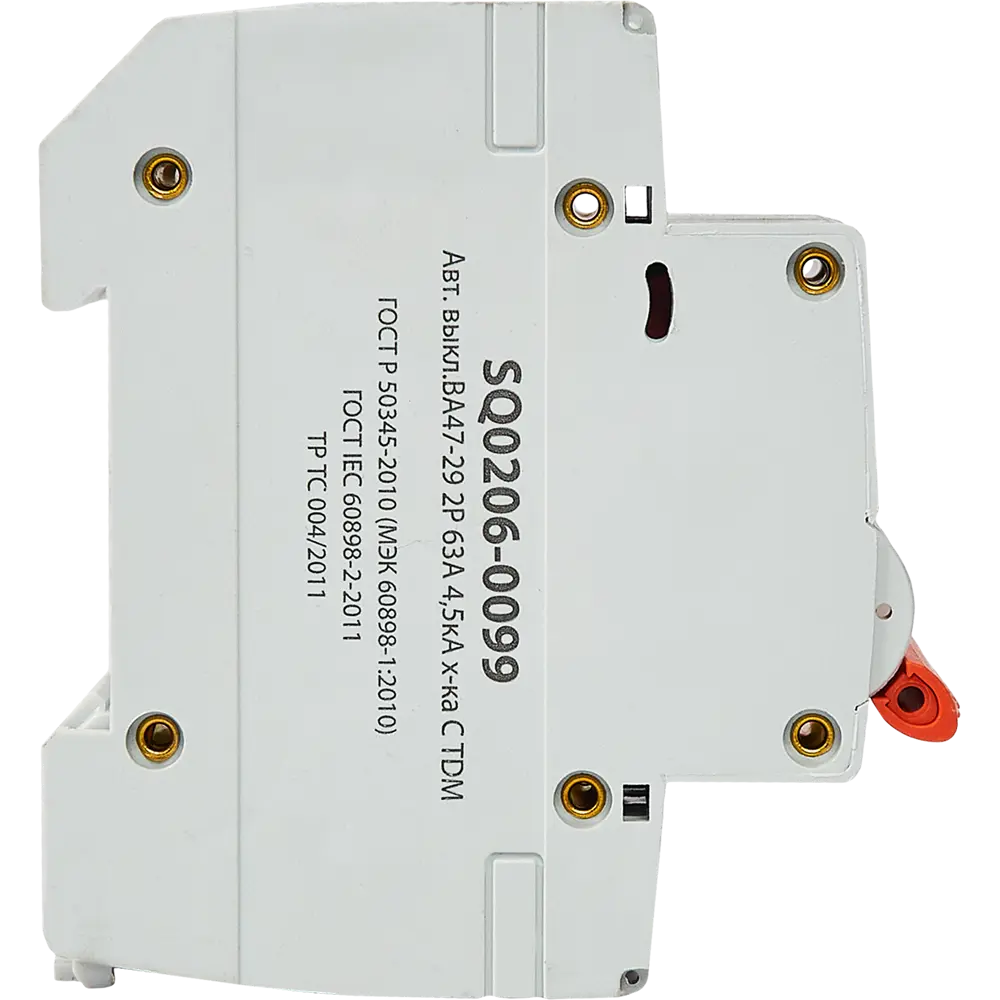 Автоматический выключатель TDM Electric ВА47-29 2P 63А для защиты электросети 84399497 STLM-0049270 - Вид №3