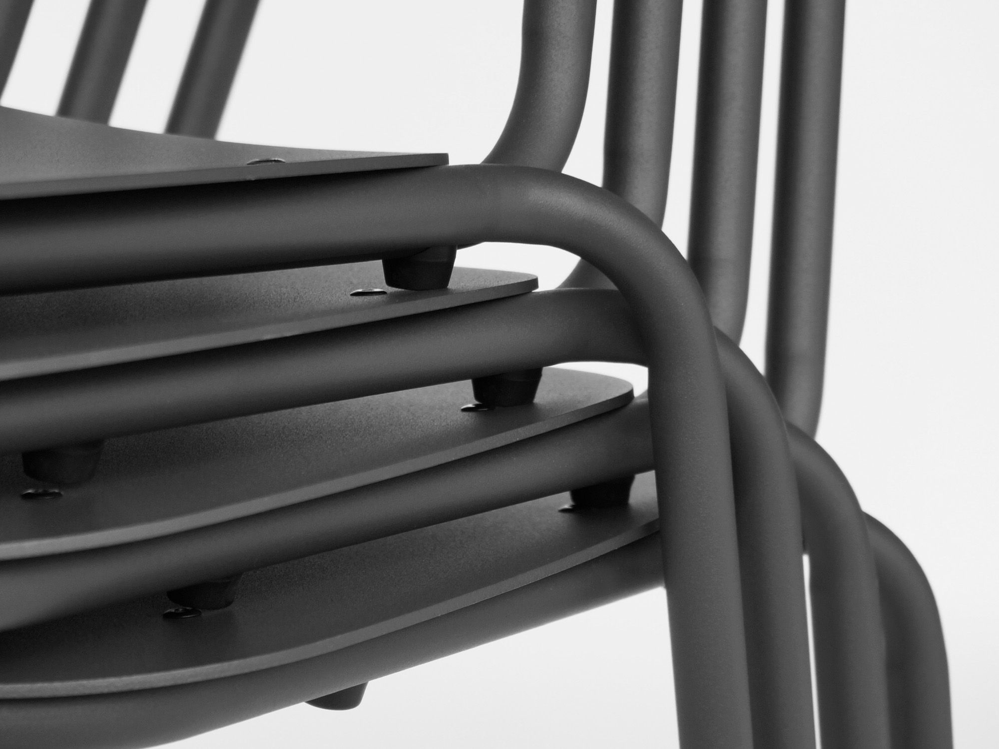 Металлический штабелируемый стул Mara Simple Outdoor ARCH-00133725 - Вид №8
