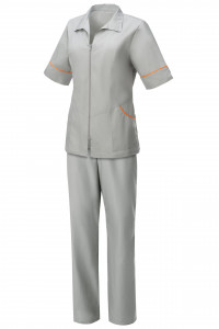 5036833 Костюм "Грация" светло-серый  Одежда для салонов красоты  размер 56