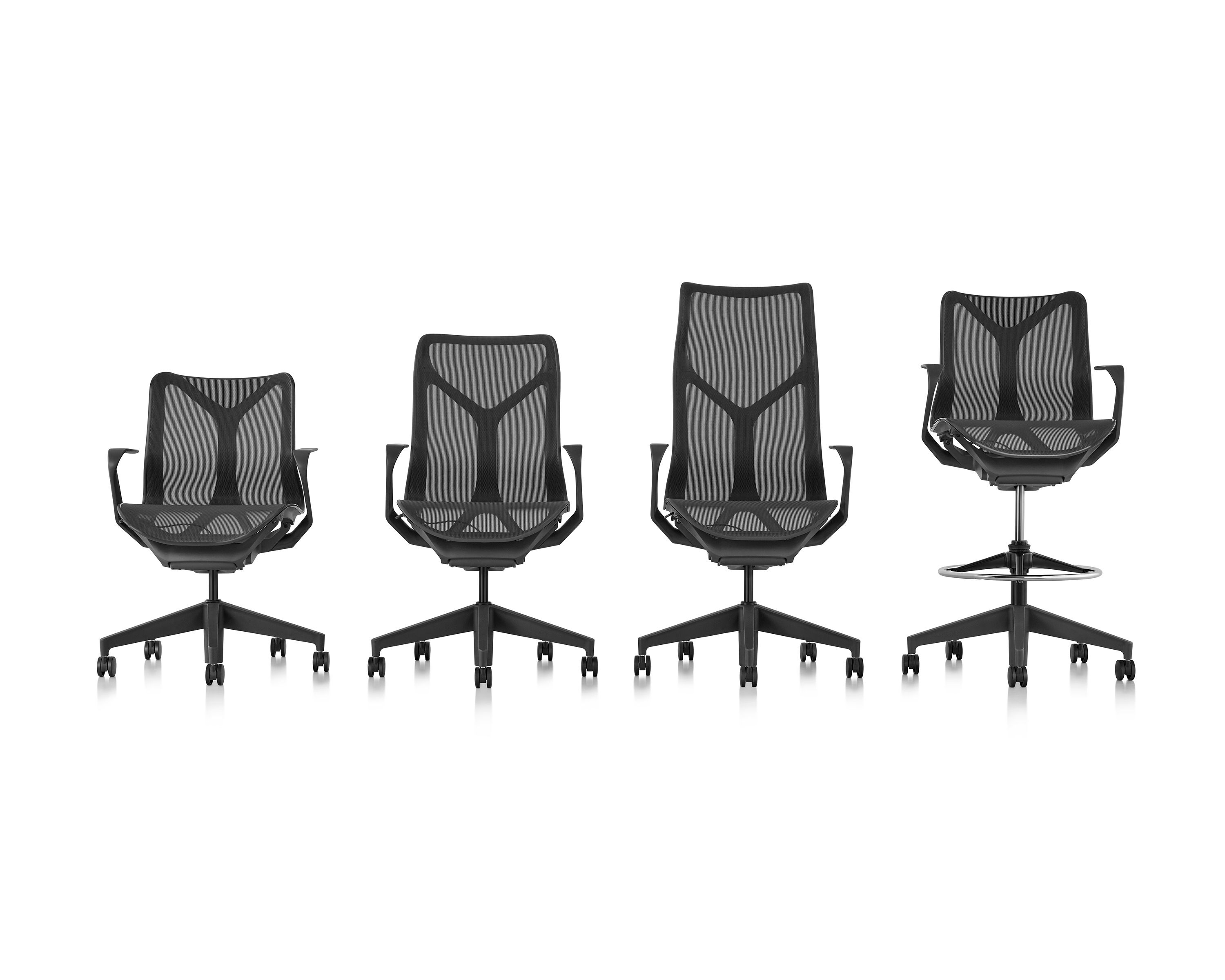 Эргономичный офисный стул с колесами Herman Miller Cosm ARCH-00093619 - Вид №3