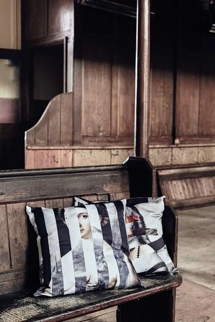 Mineheart Подушка из парусины квадратная  Acc/088 -bc  - Вид №1